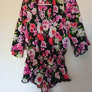 Betsy Johnson Romper Nightie